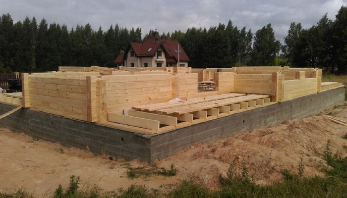 Фундаменты для строительства деревянных домов